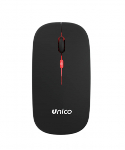 MOUSE WIRELESS 2,4GHz + BLUETOOTH 800/1200/1600DPI NERO