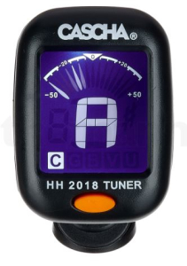 ACCORDATORE A CLIP PER CHITARRA BASSO VIOLINO UKULELE Cascha