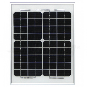 PANNELLO SOLARE FOTOVOLTAICO MONOCRISTALLINO 15W 20,12V 293x379x25mm