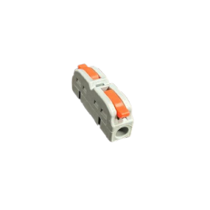 MORSETTO SERRACAVO RAPIDO 1 POLO COMPONIBILE PASSANTE 0,5-6mm² 450V 41A