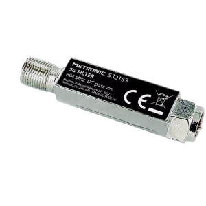 FILTRO 5G SOPPRESSORE ALTA SELETTIVITA' CONNETTORE F M/F 5-694MHz