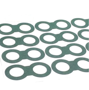 RONDELLA ADESIVA FORATA DOPPIA ISOLAMENTO POLO BATTERIA 21700