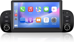 AUTORADIO ANDROID 7" FIAT PANDA 1 DIN 2+32GB 50WX4 FM GPS 2XUSB BT WIFI + 4G ANDROID AUTO CARPLAY