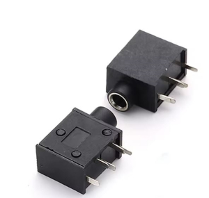 PRESA 3,5mm STEREO DA CIRCUITO STAMPATO 5 PIN 90°