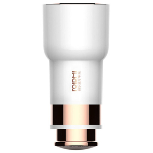 CARICATORE DA ACCENDISIGARI 2xUSB 3.0 12V/24V MAX 20W 3,6A BT + TRASMETTITORE FM