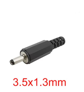 SPINA DC VOLANTE 3,5x1,3mm CONTATTI A SALDARE CORPO IN PLASTICA