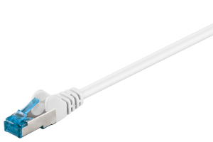 CAVO LAN CAT6A patch - rete S/FTP (PiMF) LSZH, CU 50MT BIANCO