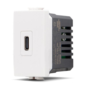 FRUTTO PRESA TYPE-C 2,4A BITICINO MATIX BIANCO