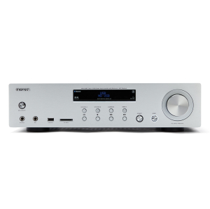 AMPLIFICATORE INTEGRATO 2X120W INGRESSO PHONO BLUETOOTH ALL IN ONE SILVER AIWA