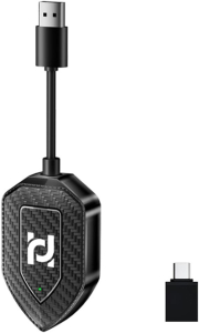 ADATTATORE WIRELESS CABLATO USB/A+TYPE-C PER CARPLAY E ANDROID AUTO