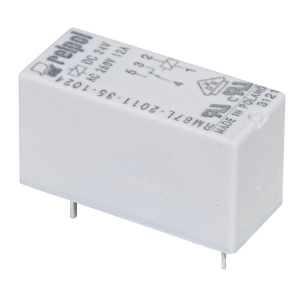 RELE' BOBINA 24VDC 1,44KOHM 480mW 1 SCAMBIO 250VAC 12A H15XL29XP12mm SPDT IP67 RELPOL