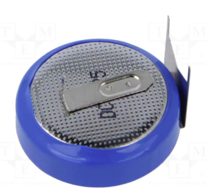 BATTERIA BOTTONE SALDARE DA PCB ORIZZONTALE CR2477 3V 1000mA NON RICARICABILE