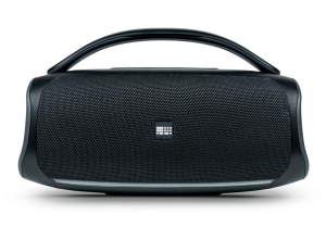 SPEAKER BLUETOOTH 5.3 RICARICABILE USB AUX MICROSD MIC IN TWS EFFETTI LUMINOSI 100W NERE BIGBEN PARTY