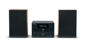 SISTEMA MICRO HIFI CD BLUETOOTH 5.3 USB AUX FM DAB+ TELECOMANDO 2X25W RMS LEGNO THOMSON