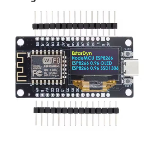 SCHEDA DI SVILUPPO NODEMCU ESP8266 ESP-12F DISPLAY OLED 0,96" WIFI USB TYPE-C