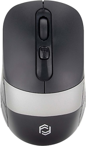 MOUSE WIRELESS 2,4GHz + BLUETOOTH SILENZIOSO 1600DPI MAX NERO
