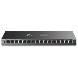 SWITCH 16 PORTE POE 10/100/1000MBPS MAX 120W (30W PER PORTA) DESKTOP TP-LINK