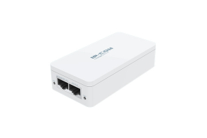INIETTORE POE 10/100/1000MBPS TRASMISSIONE DATI MAX 100MT 48V 30W IP-COM