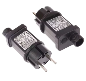 ALIMENTATORE SPINA SCHUKO SIEMENS PRESA 2 PIN IP44 31VDC 3,6W 116mA (TIPO LUCI NATALE)