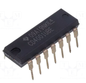CD4001UBE IC DIGITALE NOR PDIP14