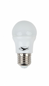 LAMPADA LED SFERA 7W (48W) 220V -  E27 - 3K LUCE CALDA