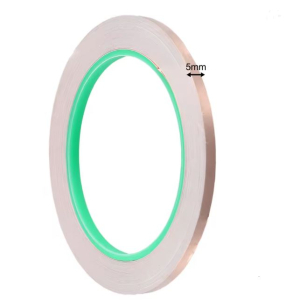 NASTRO ADESIVO DI RAME 5mmX20mt