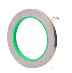 NASTRO ADESIVO DI RAME 8mmX20mt