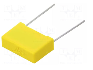 CONDENSATORE CLASSE X2 POLIPROPILENE 2,2uF 2200nF PASSO 27mm 310VAC