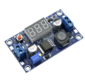 CONVERTITORE DI TENSIONE STEP UP DC-DC DA 5-32V A 5-40V 4A XL6009 CON VOLTMETRO DIGITALE