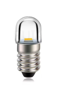 LAMPADINA LED E10 3000K 150LM 1W 220VAC