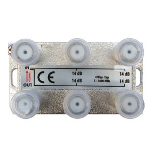 DERIVATORE 4 VIE 5-2400MHZ 14dB