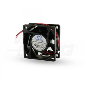 VENTOLA 24VDC 60x60x25mm IN PLASTICA CUSCINETTO A SFERA 2 FILI