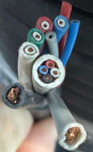 CAVO TONDO SCART 21 POLI