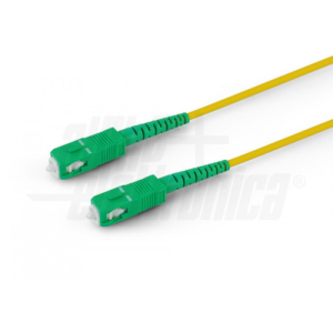 BRETELLA FIBRA OTTICA SC-APC/SC-APC 9/125 OS2 LSZH MONOMODALE FTTH 1MT