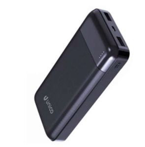 POWERBANK 20000mAh 2 USB/A + TYPE-C CARICA RAPIDA 10W NERA UNICO