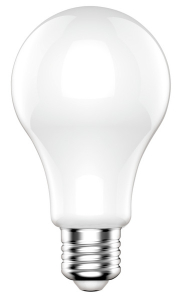 LAMPADA LED GOCCIA A70 FILAMENTO MILKY E27 18W 2700K 2452LM 70x126mm 220VAC