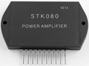 STK080 POWER AUDIO AMPLIFIER 30W 100KHz MODULO 10 PIN