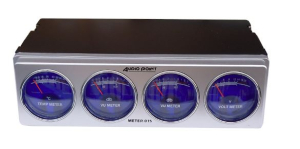 MISURATORE MULTIFUNZIONE ANALOGICO TERMOMETRO VUMETER VOLTMETRO DA AUTO