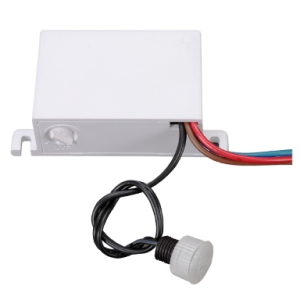 INTERRUTTORE CREPUSCOLARE DA INCASSO 360° MAX 6MT 2300W 220VAC