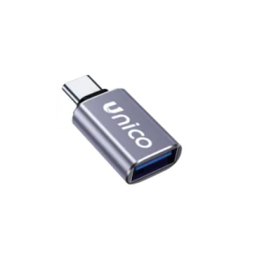 ADATTATORE OTG DA PRESA USB A 3.0 A SPINA TYPE-C 5Gbps METALLO