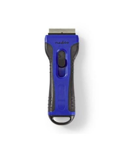 RASCHIETTO IN PLASTICA PULIZIA VETRO CERAMICA SUPERFICI 4 LAME RICAMBIO NERO/BLU NEDIS