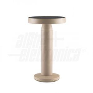 LAMPADA LED DA TAVOLO A BATTERIA CON PANNELLO SOLARE 2700K 160LM DIMMERABILE 5VDC