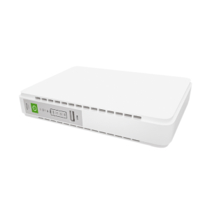 MINI UPS 5V-9V-12VDC BATTERIA 8800mAh MAX 25W 6H 220VAC BIANCO