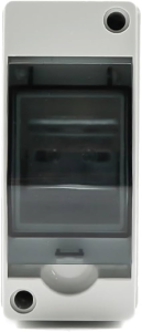 QUADRO CENTRALINO DA PARETE 2 MODULI DIN IP65
