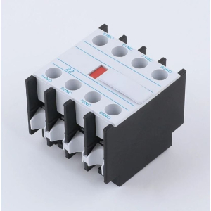 BLOCCO DI CONTATTI AUSILIARI PER CONTATTORE 2 N.O. + 2 N.C. 220VAC 156mA / 380VAC 95mA