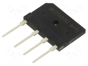 PONTE A DIODI RADDRIZZATORE MONOFASE 800V 25A