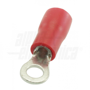 TERMINALE AD OCCHIELLO PREISOLATO - 3,2MM - ADATTO PER CAVO 0,5-1,5MM²