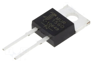 MUR1560 DIODO RADDRIZZATORE 600V 15A TO220AC