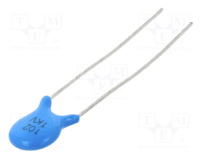 CONDENSATORE CERAMICO 1nF 1000PF 0,001uF 1000V 1KV RADIALE