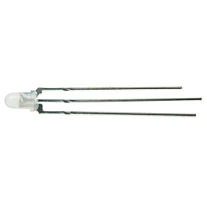 LED 3mm BICOLORE ROSSO VERDE 3 PIN ALTA EFFICENZA CATODO COMUNE 2>2,6V 30>150mA